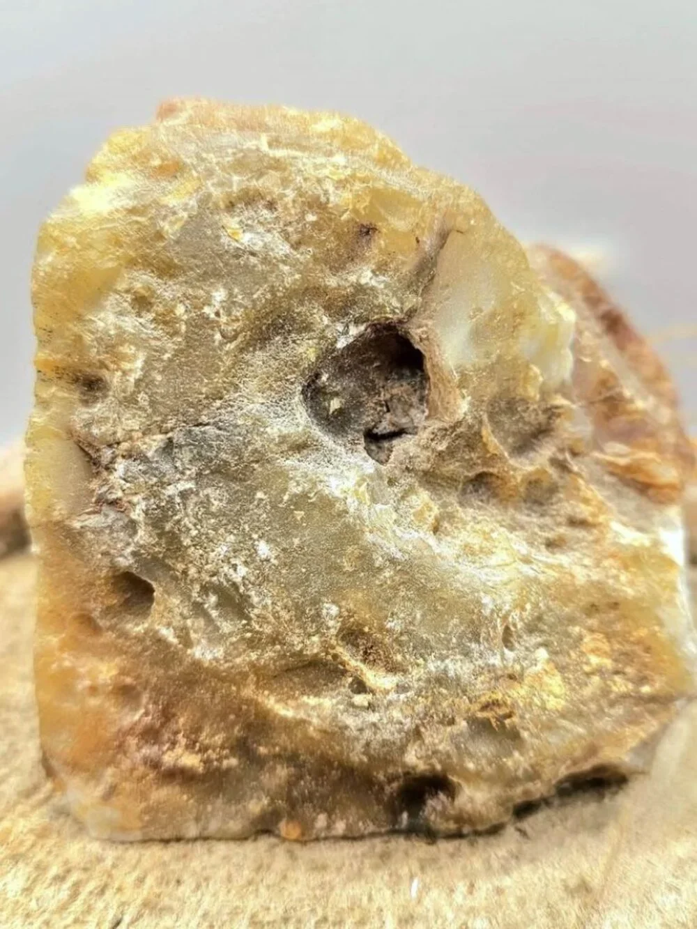 Natural Quartz Druzy Geode Specimen